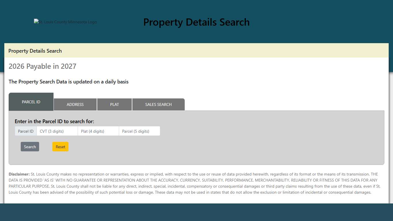 Property Details Search - Property Details Search